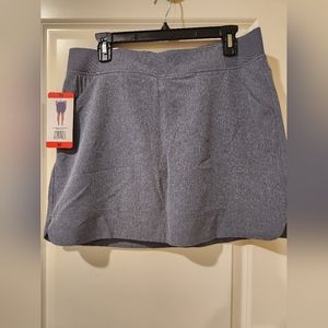 Gray, Blue, Skort, NWT, Sz. Medium